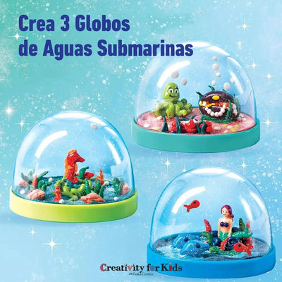 Creativity For Kids: Globos De Nieve - Bajo El Mar - Baúl de Ayün