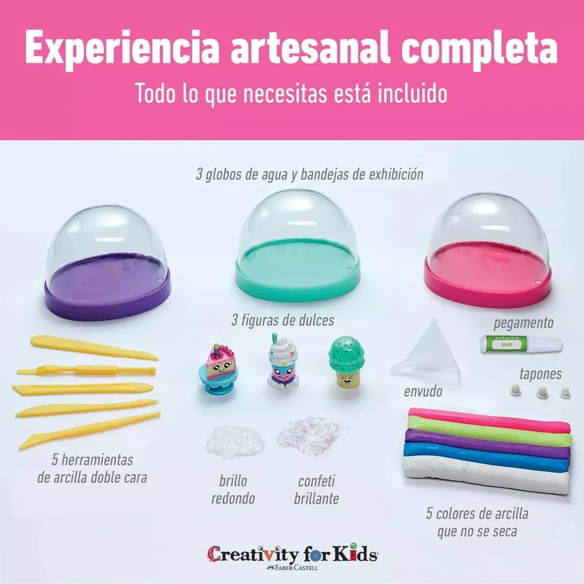 Creativity For Kids: Globos De Nieve - Dulces - Baúl de Ayün