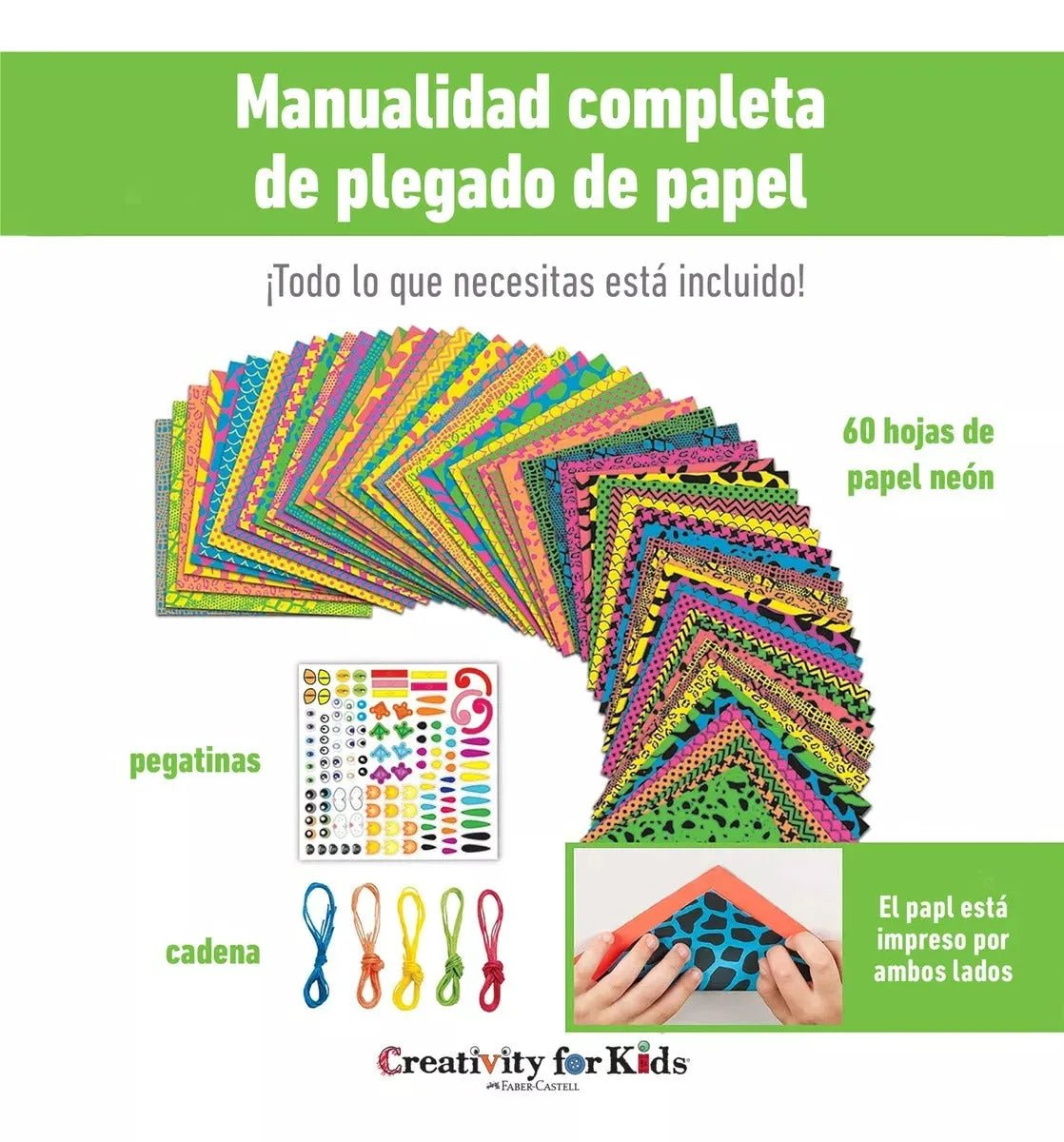 Creativity For Kids: Kit De Papel Plegable Origami - Baúl de Ayün