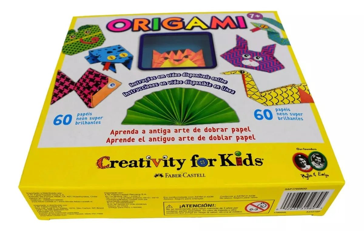 Creativity For Kids: Kit De Papel Plegable Origami - Baúl de Ayün