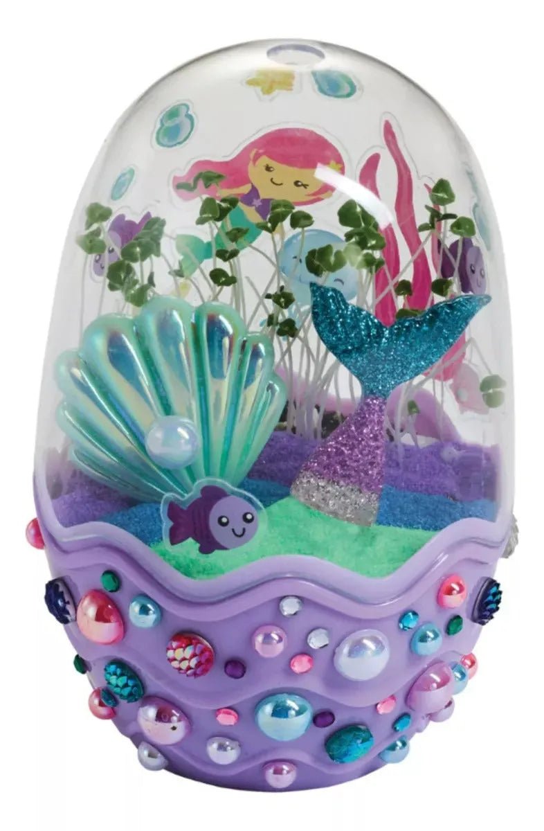 Creativity For Kids: Mini Garden - Sirena Kit Terrario - Baúl de Ayün