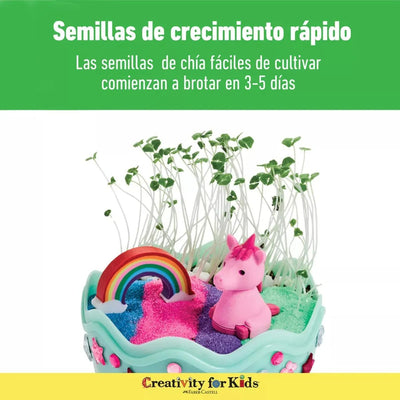 Creativity For Kids: Mini Garden - Unicornio Kit Terrario - Baúl de Ayün