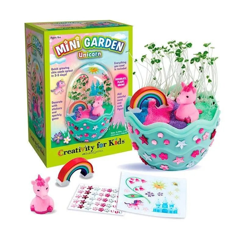 Creativity For Kids: Mini Garden - Unicornio Kit Terrario - Baúl de Ayün