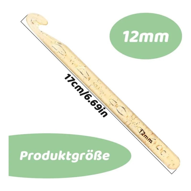 Crochet Ganchillo Grueso De 12mm - Baúl de Ayün