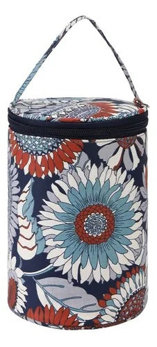 Bolso práctico para tejedoras – espacio para accesorios y lanas