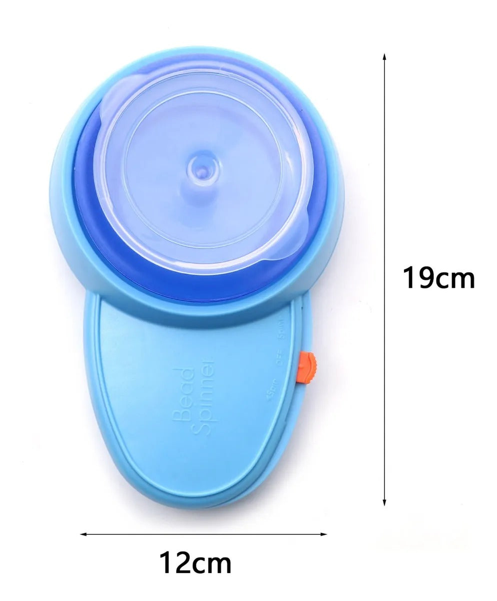 Spinner eléctrico para enhebrar mostacillas – práctico y eficiente