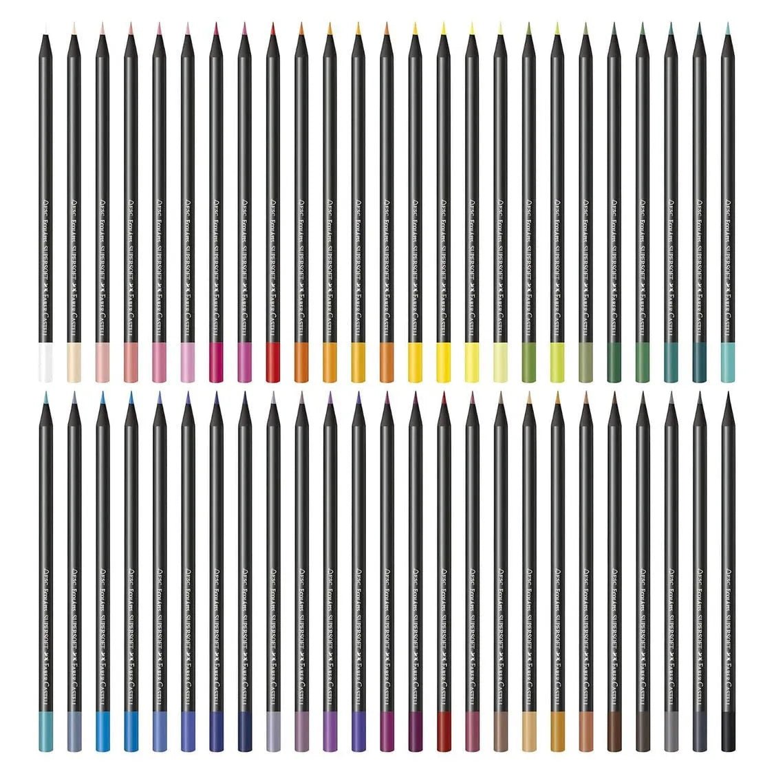 Faber Castell Set 50 Lápices de Colores SuperSoft - Baúl de Ayün