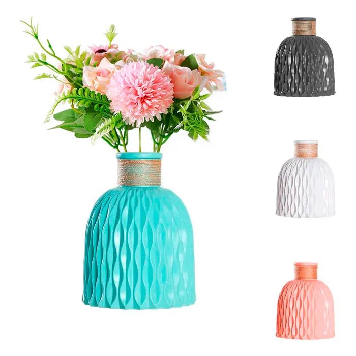 Florero Decorativo Moderno De Plástico Macetero - Baúl de Ayün