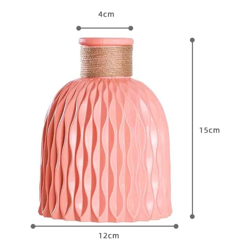 Florero Decorativo Moderno De Plástico Macetero - Baúl de Ayün