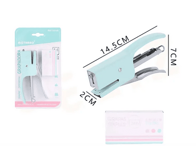 Grapadora manual Verde agua - Baúl de Ayün