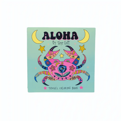 Libro para colorear ALOHA NEW EDITION de Tere Gott - Baúl de Ayün