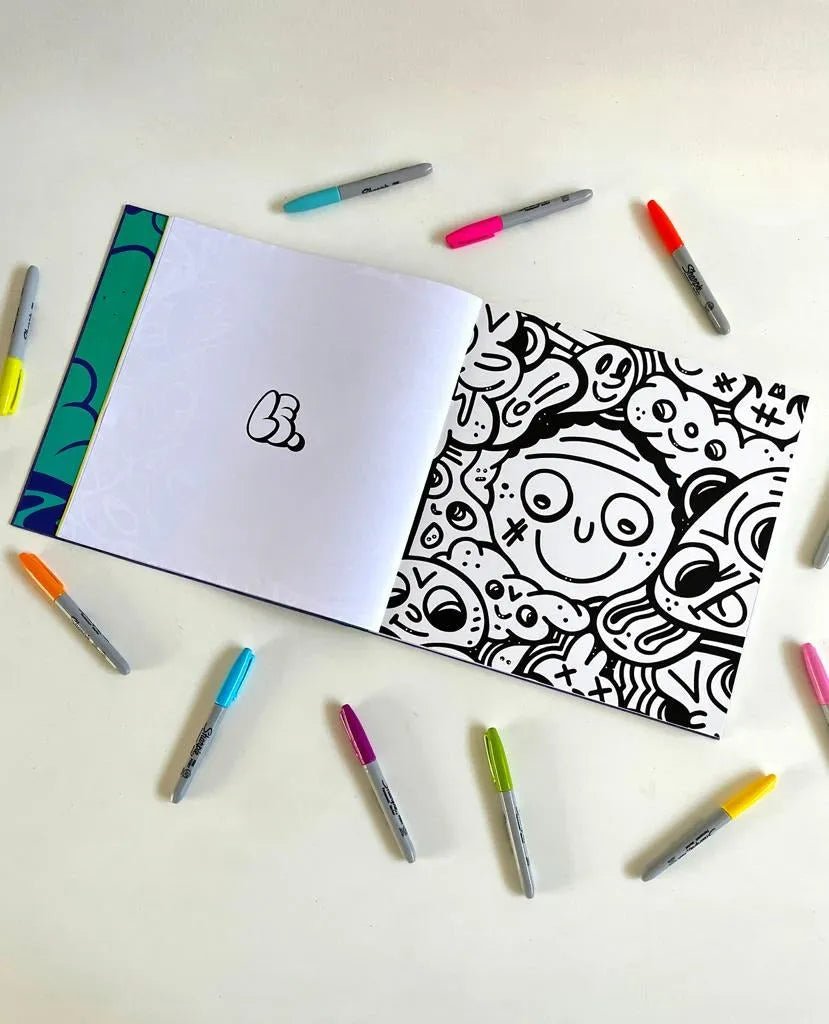 Libro para colorear El Dorian Pinta - Baúl de Ayün