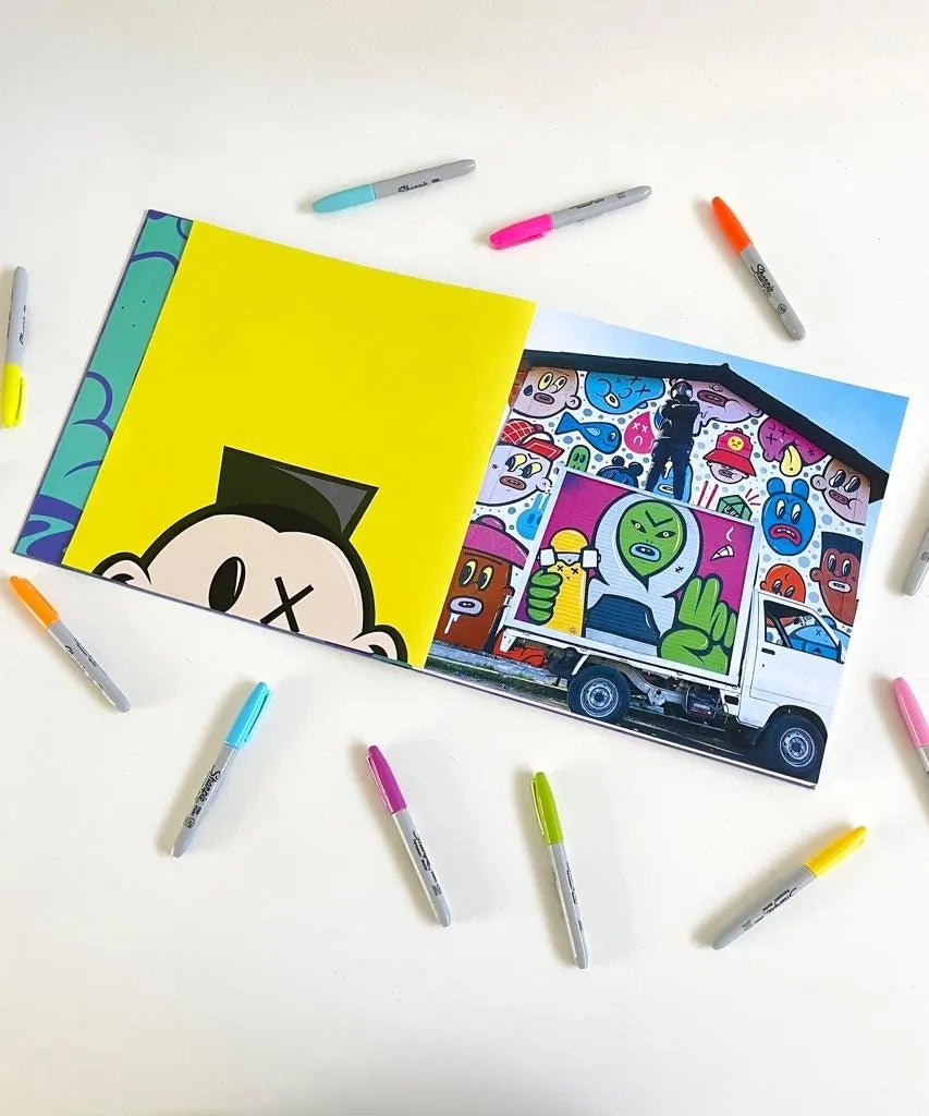 Libro para colorear El Dorian Pinta - Baúl de Ayün