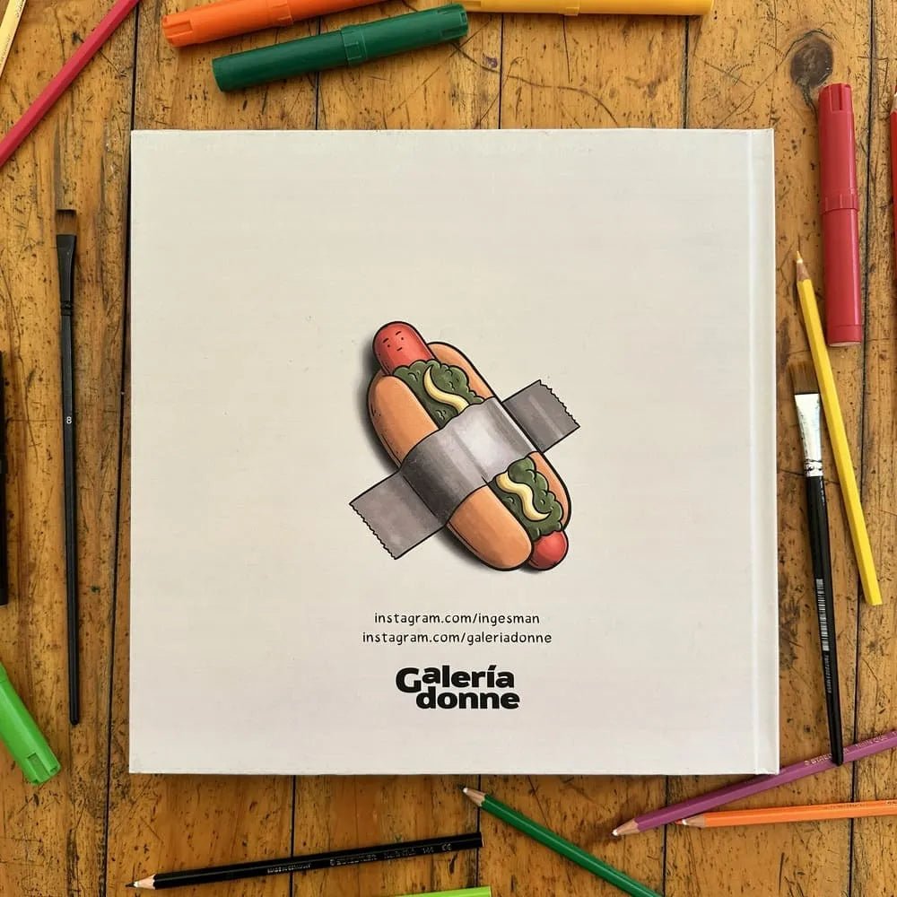 Libro para colorear El Libro de Arte más Completo por Ingesman - Baúl de Ayün