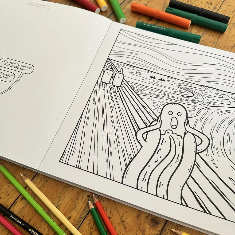 Libro para colorear El Libro de Arte más Completo por Ingesman - Baúl de Ayün