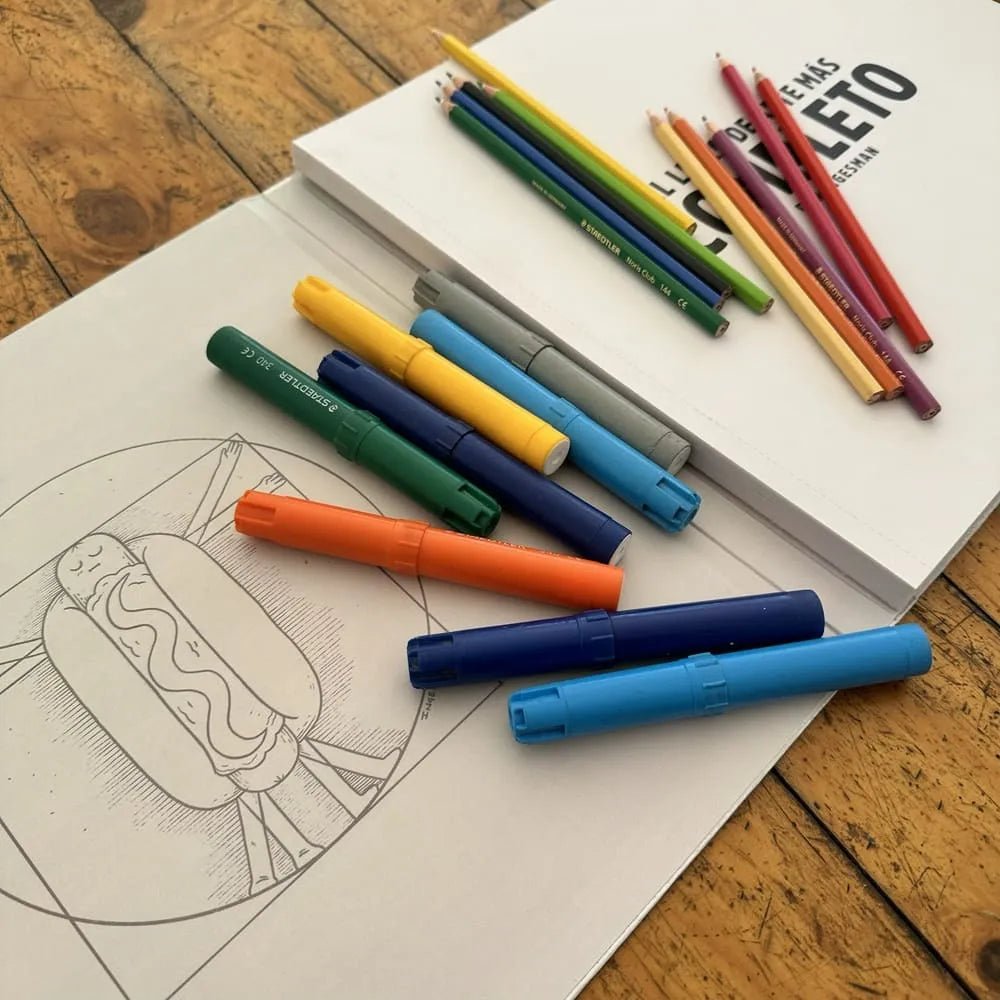 Libro para colorear El Libro de Arte más Completo por Ingesman - Baúl de Ayün