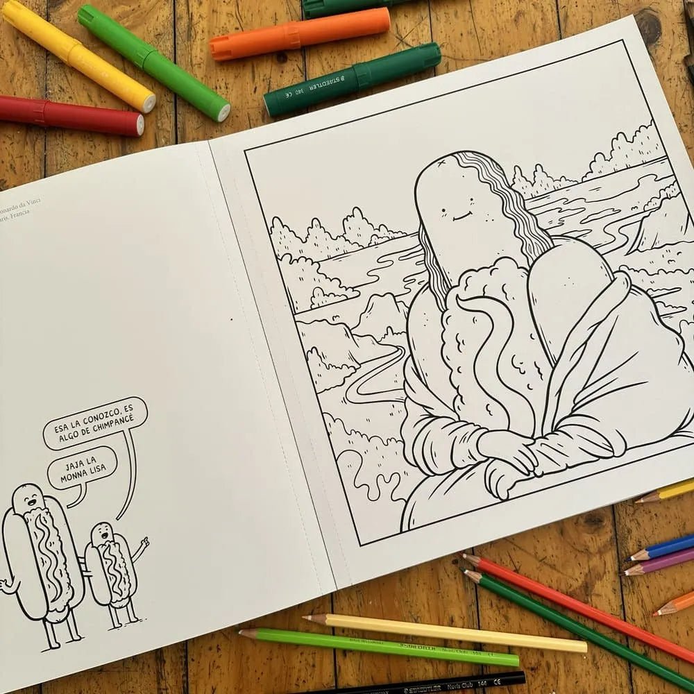 Libro para colorear El Libro de Arte más Completo por Ingesman - Baúl de Ayün