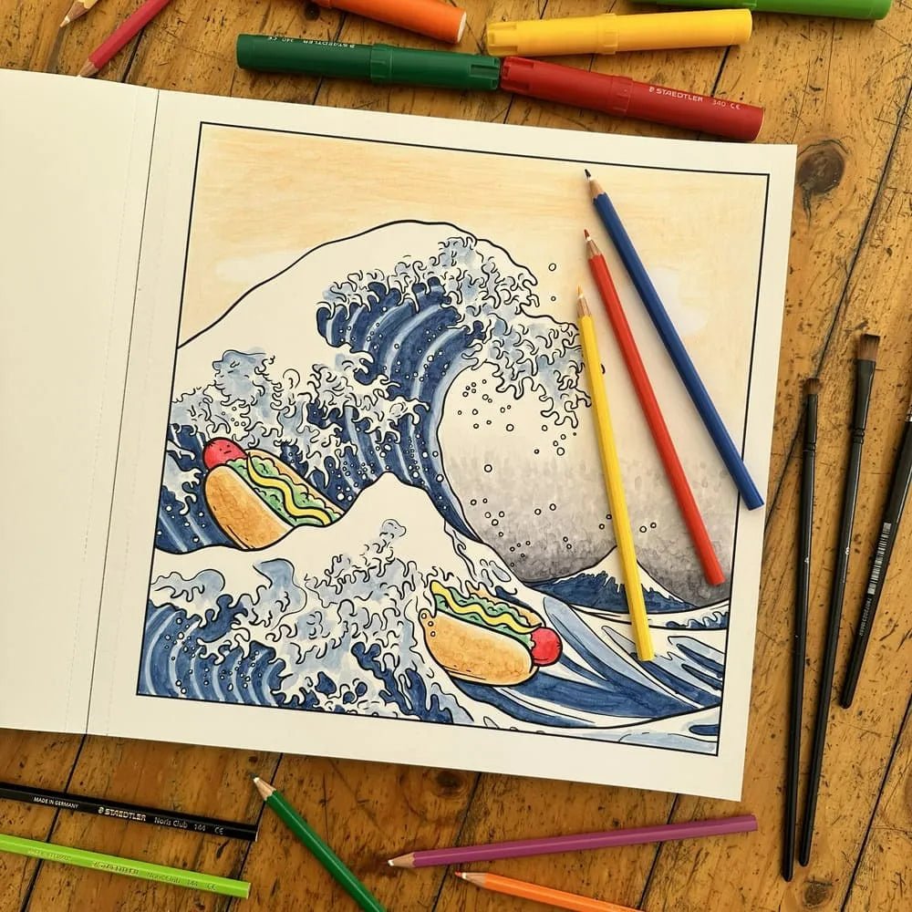 Libro para colorear El Libro de Arte más Completo por Ingesman - Baúl de Ayün