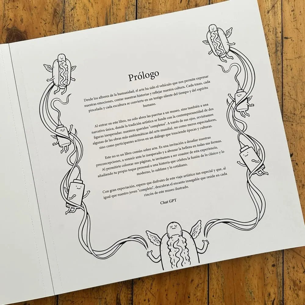 Libro para colorear El Libro de Arte más Completo por Ingesman - Baúl de Ayün