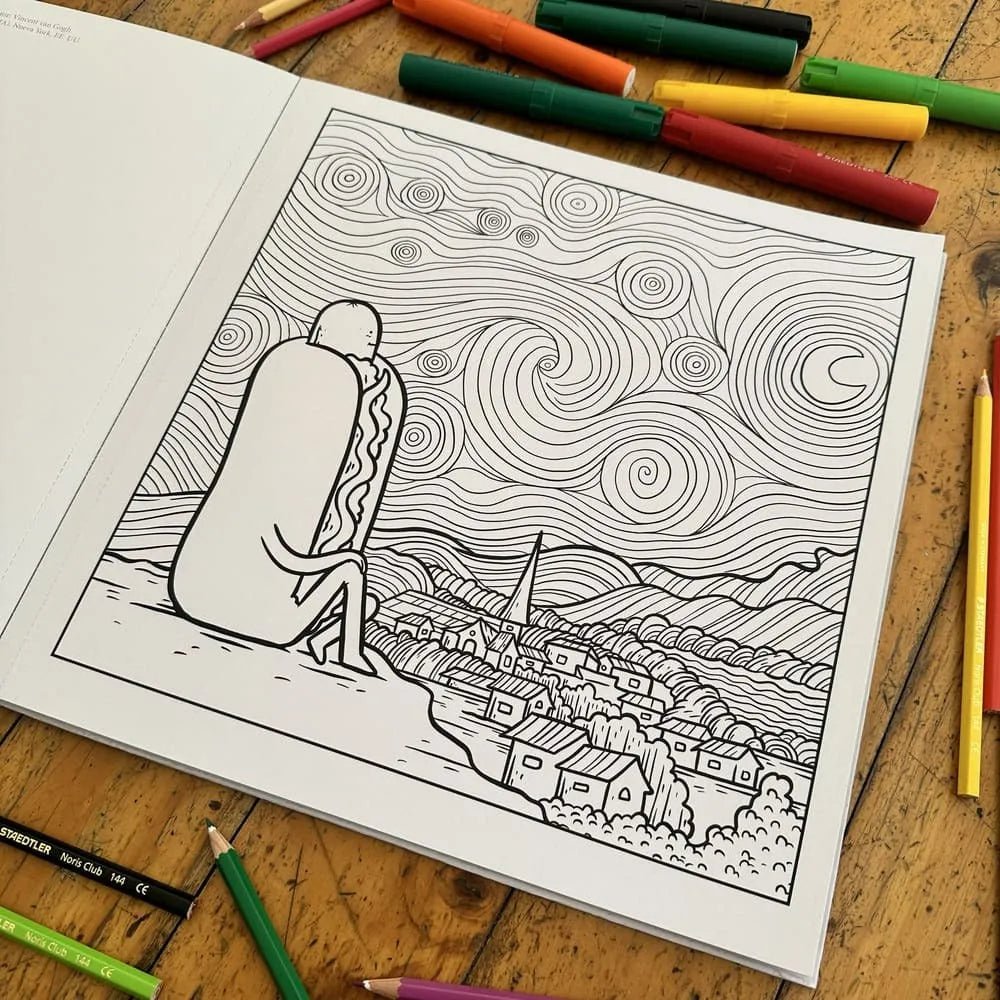 Libro para colorear El Libro de Arte más Completo por Ingesman - Baúl de Ayün