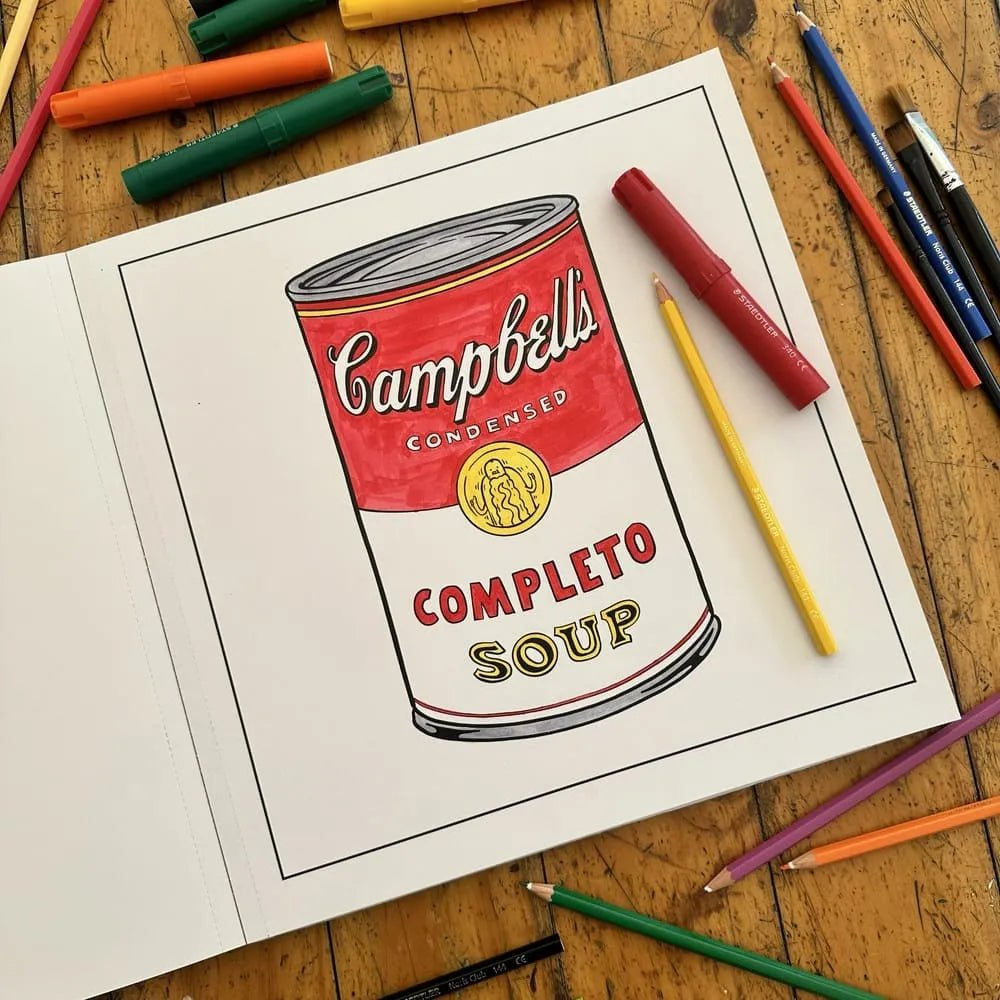 Libro para colorear El Libro de Arte más Completo por Ingesman - Baúl de Ayün