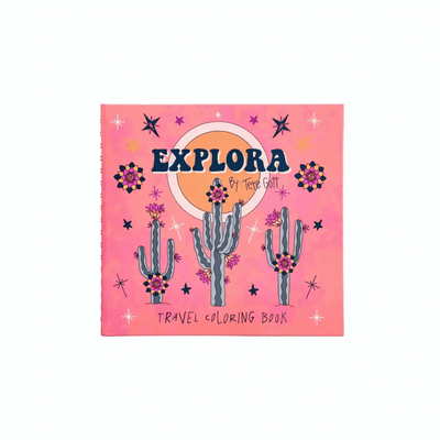 Libro para colorear EXPLORA NEW EDITION de Tere Gott - Baúl de Ayün