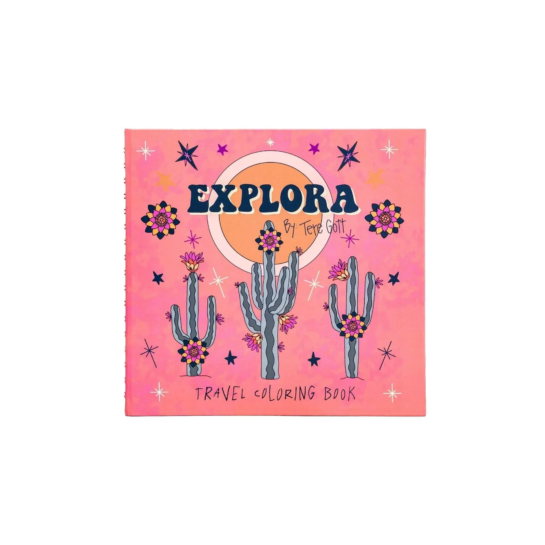 Libro para colorear EXPLORA NEW EDITION de Tere Gott - Baúl de Ayün
