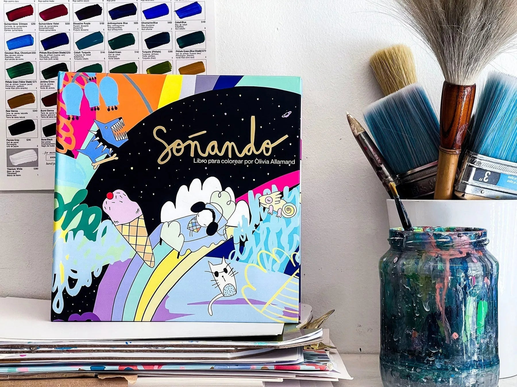 Libro SOÑANDO por Olivia Allamand - Baúl de Ayün