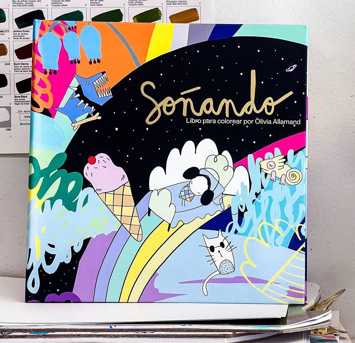 Libro SOÑANDO por Olivia Allamand - Baúl de Ayün