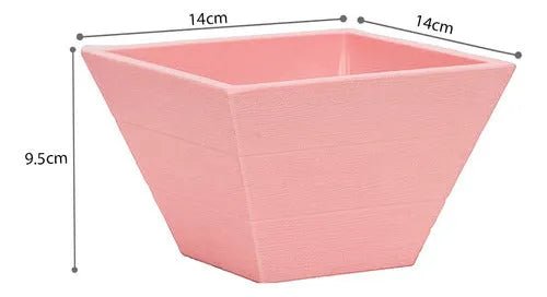 Macetero Decorativo De Plastico Estilo Moderno - Baúl de Ayün