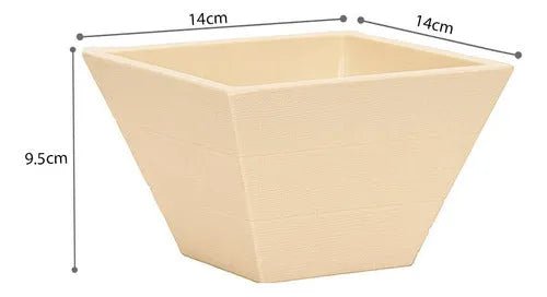 Macetero Decorativo De Plastico Estilo Moderno - Baúl de Ayün