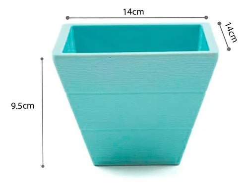 Macetero Decorativo De Plastico Estilo Moderno - Baúl de Ayün