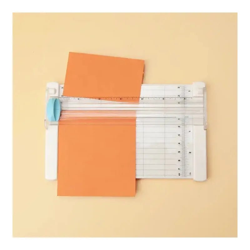 Mini Cortadora De Papel Fotos Guillotina Kamei 7.5 X 15 Cm - Baúl de Ayün