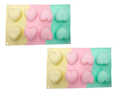 Moldes de silicona flexibles para postres creativos