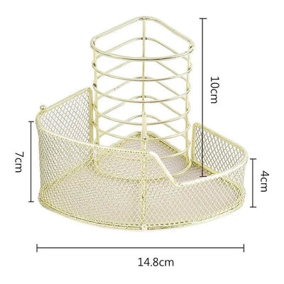 Organizador De Metal Para Oficina Escritorio Porta Lapices - Baúl de Ayün