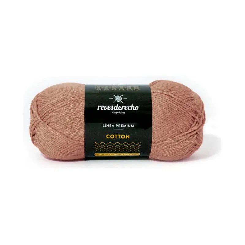 Ovillo Lana Cotton 100% Algodón Premium Revesderecho - Baúl de Ayün