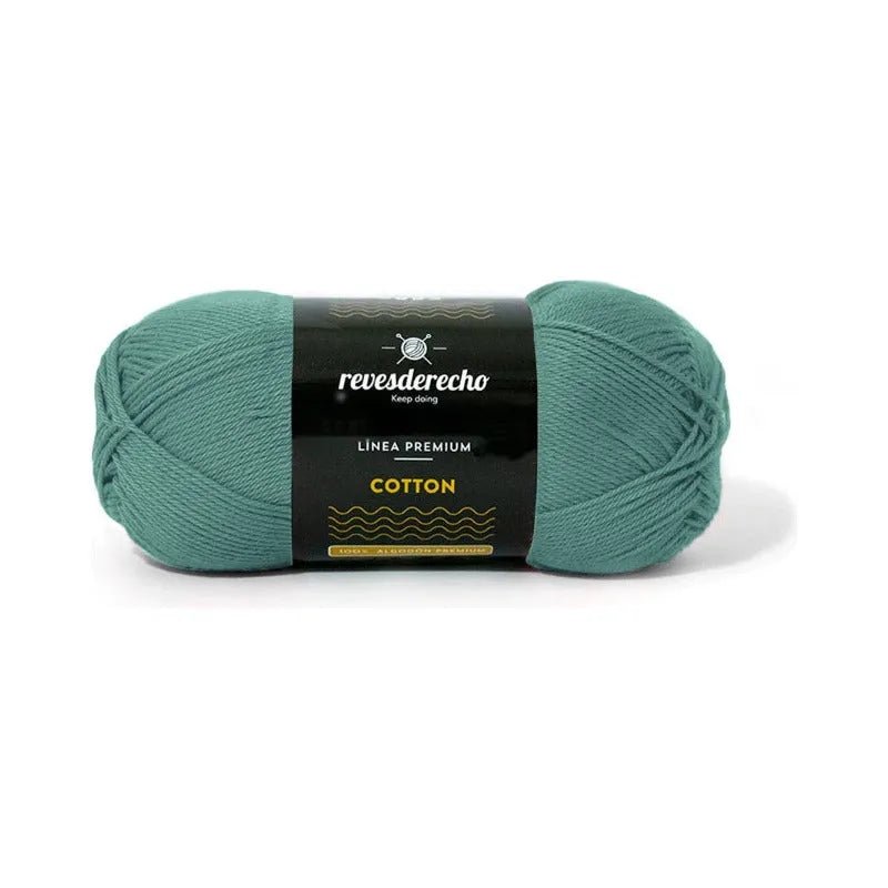 Ovillo Lana Cotton 100% Algodón Premium Revesderecho - Baúl de Ayün