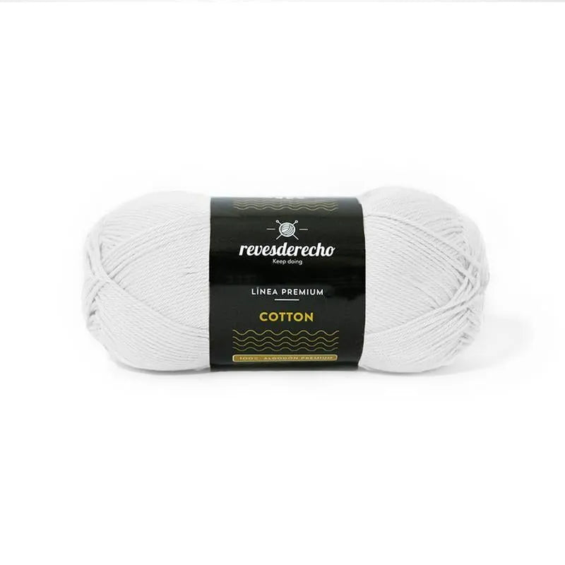 Ovillo Lana Cotton 100% Algodón Premium Revesderecho - Baúl de Ayün