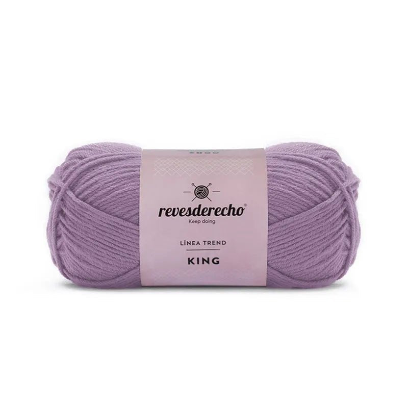 Ovillo Lana King 100% Acrílico Premium Revesderecho - Baúl de Ayün