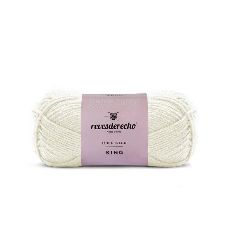 Ovillo Lana King 100% Acrílico Premium Revesderecho - Baúl de Ayün