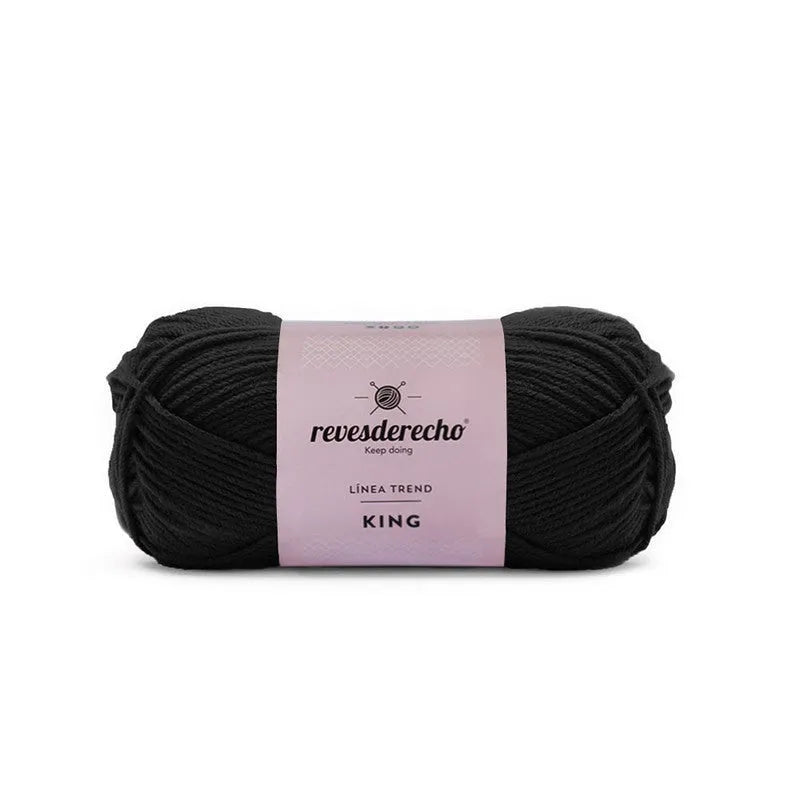Ovillo Lana King 100% Acrílico Premium Revesderecho - Baúl de Ayün