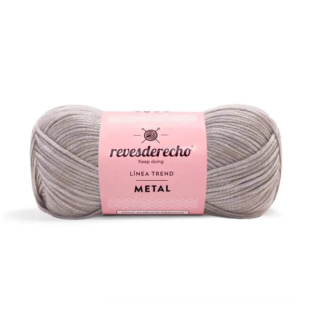 Ovillo Lana Metal Revesderecho 100gr - Baúl de Ayün