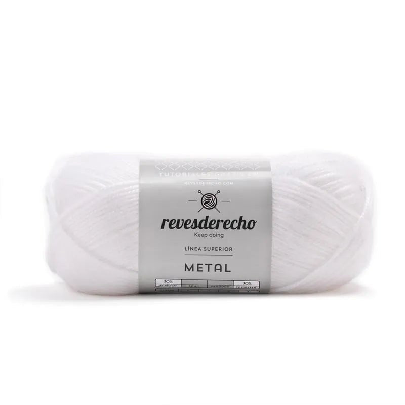 Ovillo Lana Metal Revesderecho 100gr - Baúl de Ayün