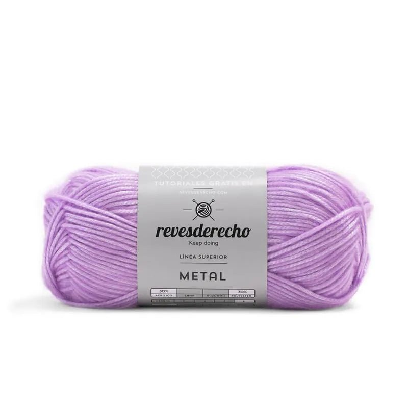 Ovillo Lana Metal Revesderecho 100gr - Baúl de Ayün