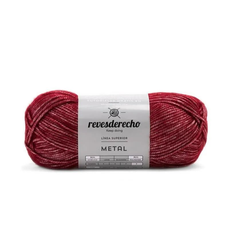 Ovillo Lana Metal Revesderecho 100gr - Baúl de Ayün