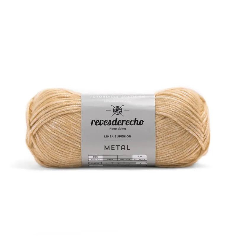 Ovillo Lana Metal Revesderecho 100gr - Baúl de Ayün