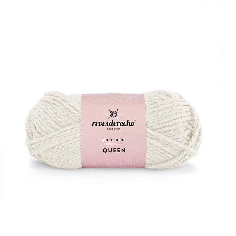Ovillo Lana Queen 100% Acrílico Premium Revesderecho - Baúl de Ayün