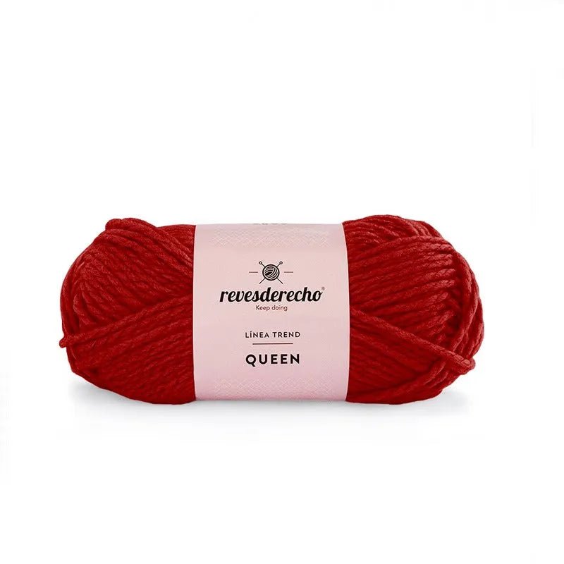 Ovillo Lana Queen 100% Acrílico Premium Revesderecho - Baúl de Ayün