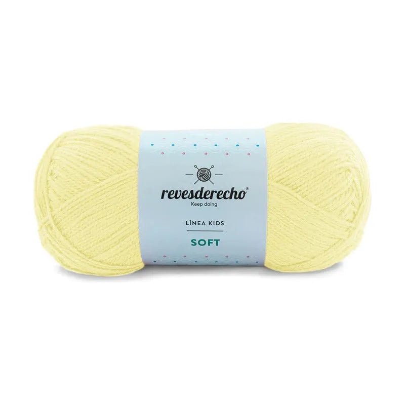 Ovillo Lana Soft Acrilico 100% Premium Revesderecho - Baúl de Ayün