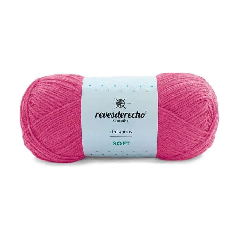 Ovillo Lana Soft Acrilico 100% Premium Revesderecho - Baúl de Ayün